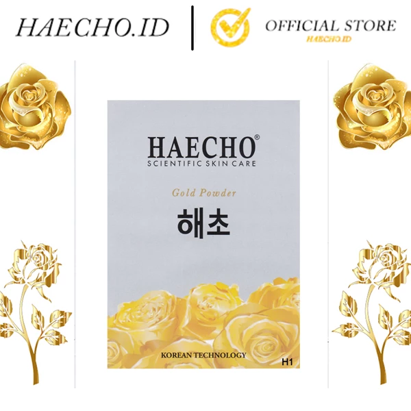 Gold Bubuk Mask Peel Off - Haecho