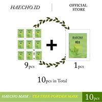 Tea Tree Bubuk Mask Peel Off - Haecho (10pcs)