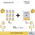 Gold Bubuk Mask Peel Off - Haecho ( 10pcs) 1