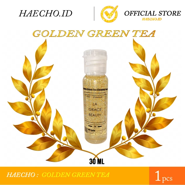 GOLD CLEANSER GOLDEN GREEN TEA CLEANING FOAM 24K BIO GOLD-BIO ESSENCE 30 ML